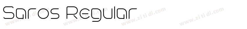 Saros Regular字体转换 Saros Regular字体转换